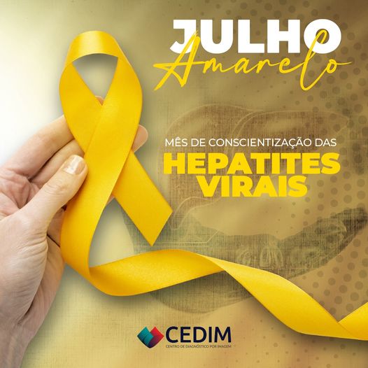 Julho Amarelo Conscientização Hepatite Virais